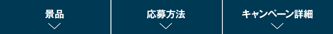 景品 応募方法 キャンペーン詳細